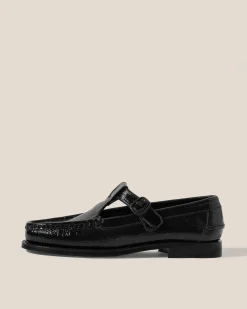Hereu Studio Loafers<ALBER CRINKLED GLOSSY