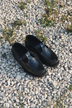 Hereu Studio Loafers<ALBER CRINKLED GLOSSY