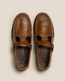 Women Hereu Studio Loafers<ALBER CRINKLED GLOSSY