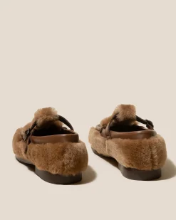 Women Hereu Studio Loafers<ALBER  SHEARLING