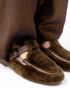 Hereu Studio Loafers<ALBER  SHEARLING