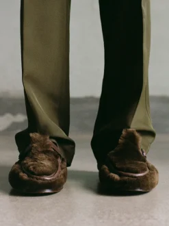 Women Hereu Studio Loafers<ALBER  SHEARLING