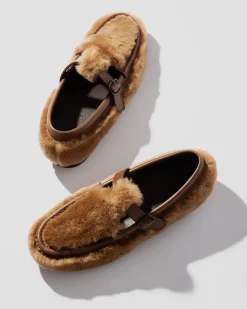 Hereu Studio Loafers<ALBER SHEARLING
