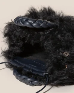 Women Hereu Studio Crossbody Bags|Mini Bags<BOMBON LONG HAIR SHEARLING