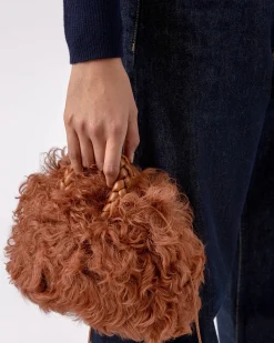 Women Hereu Studio Crossbody Bags|Mini Bags<BOMBON LONG HAIR SHEARLING