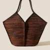 Women Hereu Studio Shoulder Bags|Tote Bags<CALELLA RAFFIA BICOLOUR
