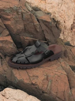 Hereu Studio Sandals<CANYA SPORT LEATHER