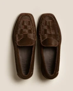 Hereu Studio Loafers<NOMBELA CALF HAIR