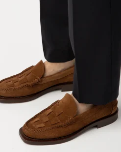 Hereu Studio Loafers<NOMBELA SUEDE